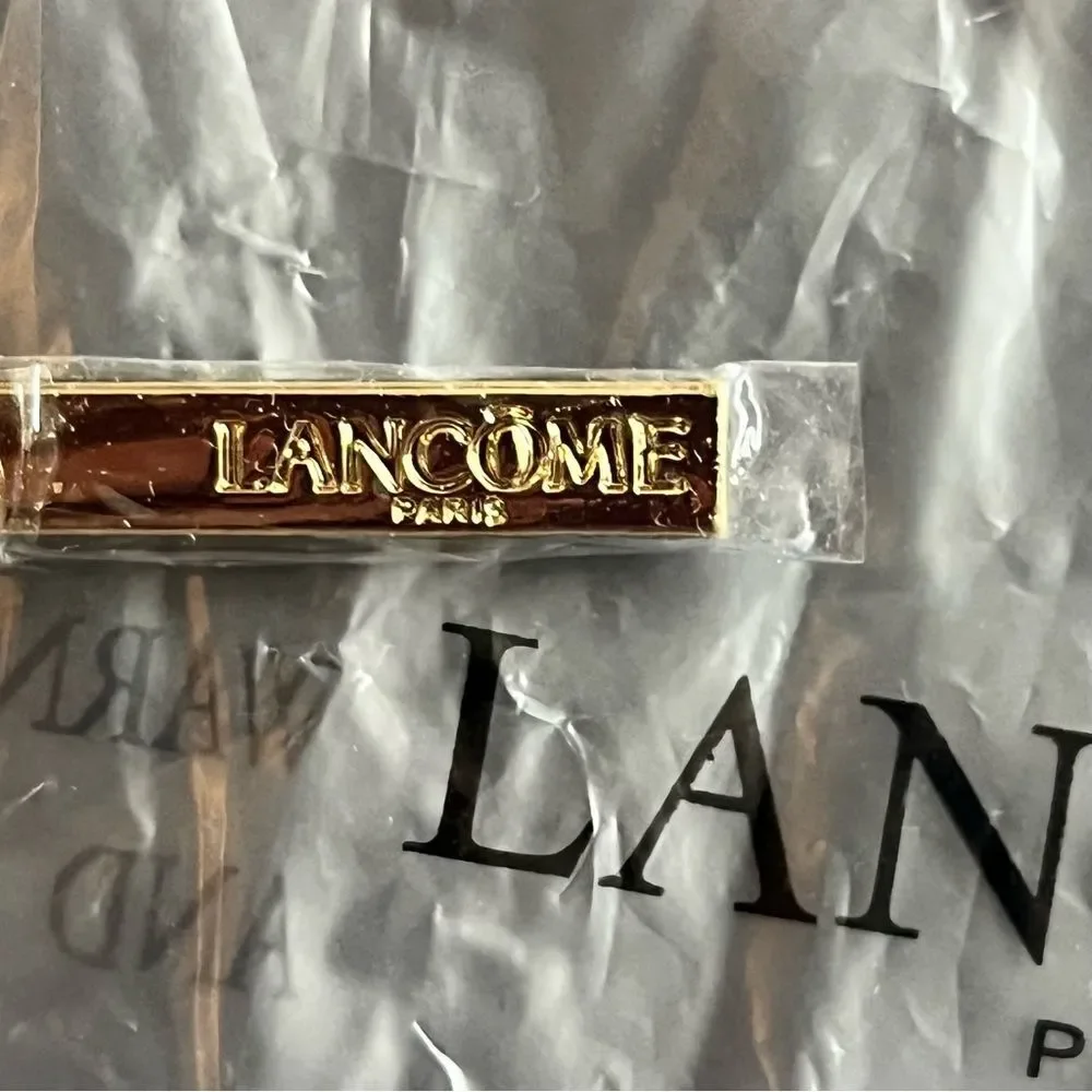 New LANCOME Canvas Travel Theme Cosmetic Bag